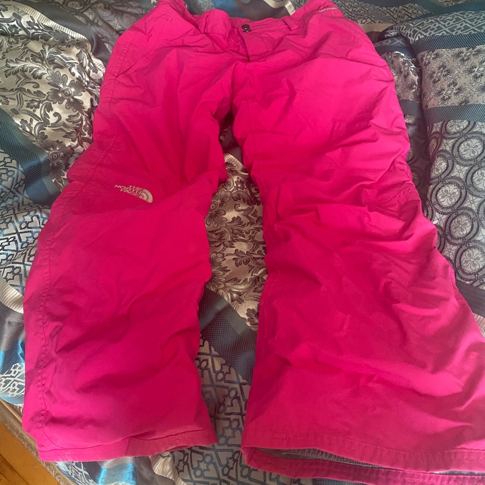 North face girls snow pants